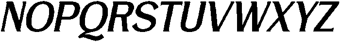 Lamrata Italic otf (400) Font UPPERCASE