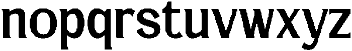 Lamrata otf (400) Font LOWERCASE