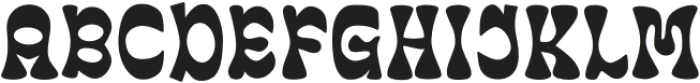 Lamunsaga Regular otf (400) Font UPPERCASE