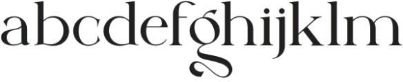 Lanche Regular otf (400) Font LOWERCASE