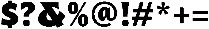 Landhuis Black otf (900) Font OTHER CHARS