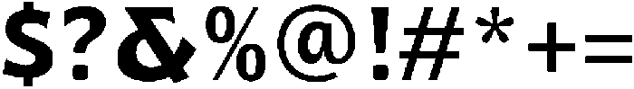 Landhuis-Bold otf (700) Font OTHER CHARS
