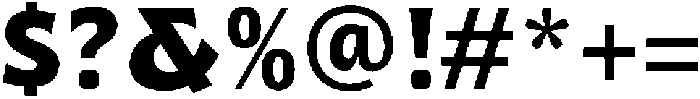 Landhuis ExtraBold otf (700) Font OTHER CHARS
