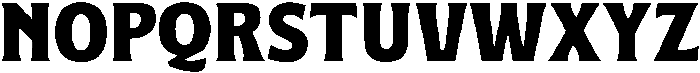 Landhuis ExtraBold otf (700) Font UPPERCASE