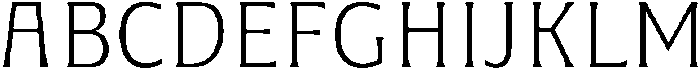 Landhuis Light otf (300) Font UPPERCASE