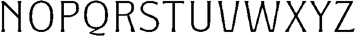Landhuis Light otf (300) Font LOWERCASE
