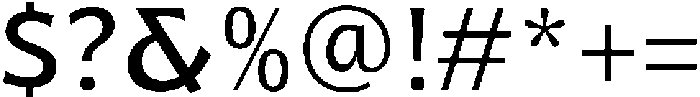Landhuis Medium otf (500) Font OTHER CHARS