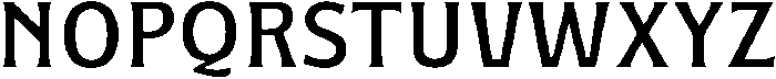 Landhuis Medium otf (500) Font UPPERCASE