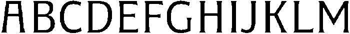 Landhuis-Regular otf (400) Font UPPERCASE