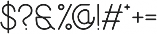 Langston Sans Serif Regular otf (400) Font OTHER CHARS