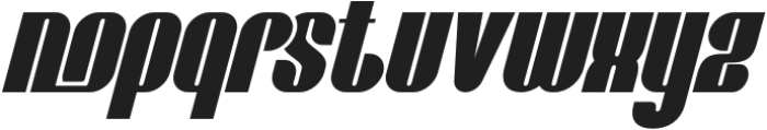 Language Materials Italic otf (400) Font LOWERCASE