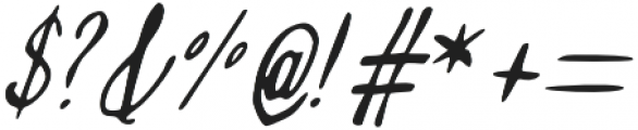 Lank Italic otf (400) Font OTHER CHARS