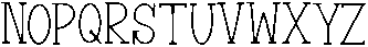 Lapiwa ttf (400) Font LOWERCASE