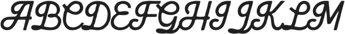 Laqula-Regular otf (400) Font UPPERCASE