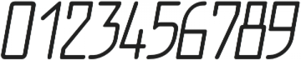 Larabiefont Compressed Italic otf (400) Font OTHER CHARS
