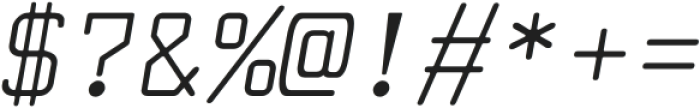 Larabiefont Italic otf (400) Font OTHER CHARS