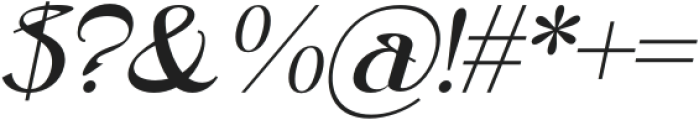 Laraboyok-Italic otf (400) Font OTHER CHARS
