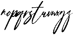 Larch otf (400) Font LOWERCASE