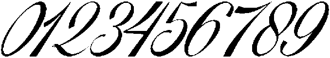Larfioda Italic otf (400) Font OTHER CHARS