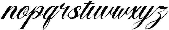 Larfioda Italic otf (400) Font LOWERCASE