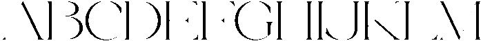 Larisa Regular otf (400) Font UPPERCASE