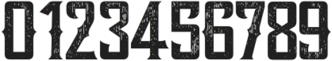 Larkham Western Font Aged Normal otf (400) Font OTHER CHARS
