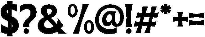 Larson Regular otf (400) Font OTHER CHARS