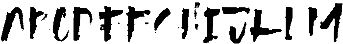 Laser Regular otf (400) Font UPPERCASE