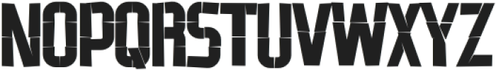 Lasercut otf (400) Font UPPERCASE