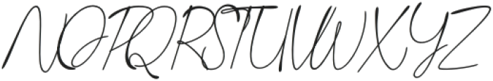 Last Signature Script otf (400) Font UPPERCASE