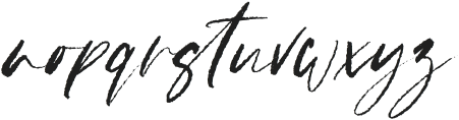 Lastero Script otf (400) Font LOWERCASE