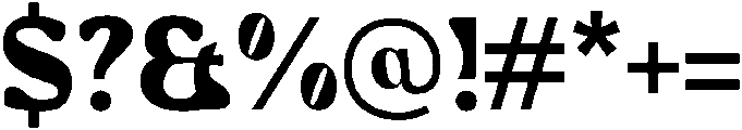 Lastone-Regular otf (400) Font OTHER CHARS