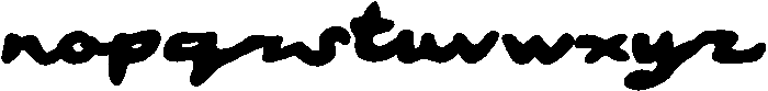 Late Cinema Script Regular otf (400) Font LOWERCASE