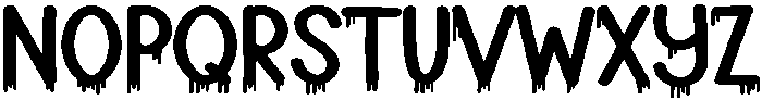 Late Night Regular otf (400) Font LOWERCASE