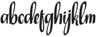 Latest Handwriting Regular otf (400) Font LOWERCASE