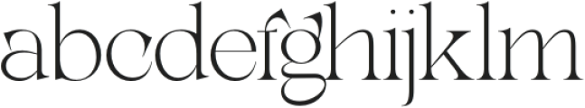 Lathasterie Extra Light Expanded otf (200) Font LOWERCASE