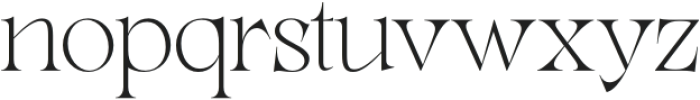 Lathasterie Extra Light Expanded otf (200) Font LOWERCASE