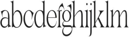 Lathasterie Light Condensed otf (300) Font LOWERCASE