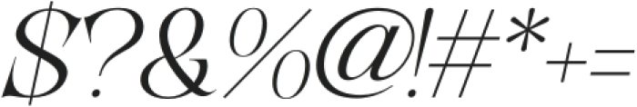 Lathasterie Light Expanded Italic otf (300) Font OTHER CHARS