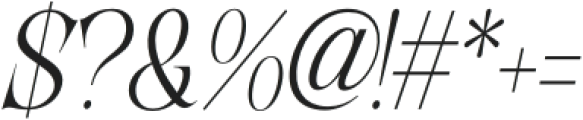 Lathasterie Light Italic otf (300) Font OTHER CHARS