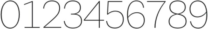Latino Gothic Thin otf (100) Font OTHER CHARS