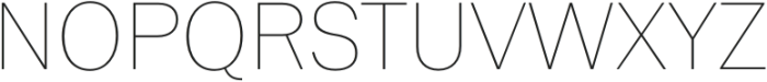 Latino Gothic Thin otf (100) Font UPPERCASE