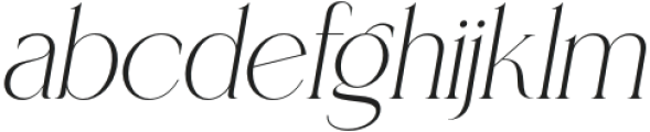 Latqira Italic otf (400) FONT