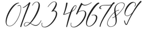 Lattoria Script Slant Regular otf (400) Font OTHER CHARS
