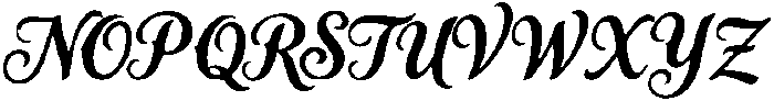 Latuna Gloss otf (400) Font UPPERCASE