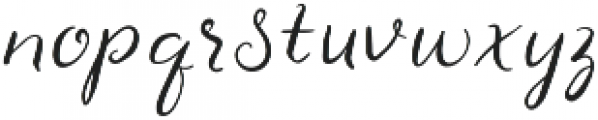 Latype Hand otf (400) Font LOWERCASE