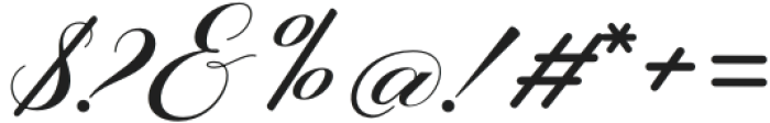 Laurente Script Family Black otf (900) Font OTHER CHARS