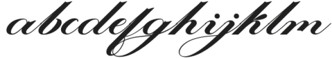 Laurente Script Family Extra Bold otf (700) Font LOWERCASE