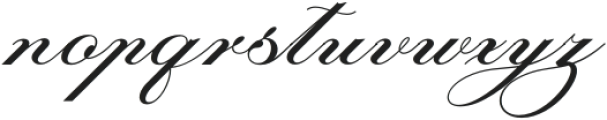 Laurente Script Family Medium otf (500) Font LOWERCASE