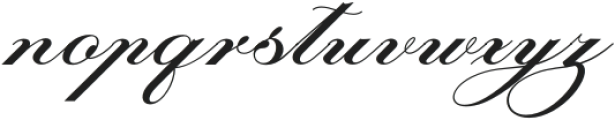 Laurente Script Family Semi Bold otf (600) Font LOWERCASE